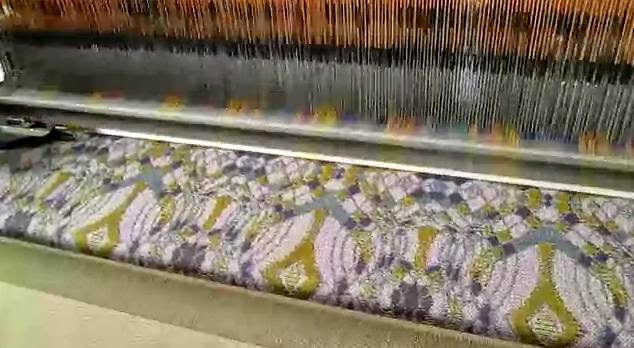 alat mesin tenun kain jacquard